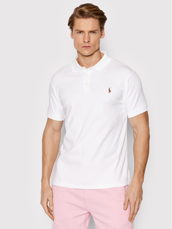 Polo Ralph Lauren Polo 710685514001 Bijela Slim Fit