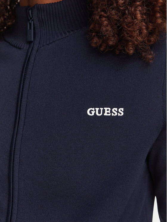 Guess Guess Kardigan V6GR12 Z0752 Tmavomodrá Regular Fit