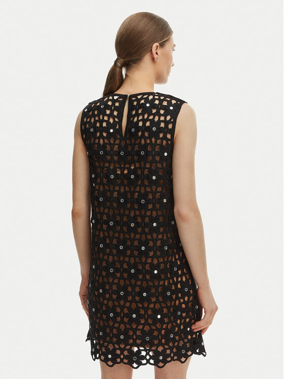 MICHAEL Michael Kors MICHAEL Michael Kors Sommerkleid MS683CWKNE Schwarz Slim Fit