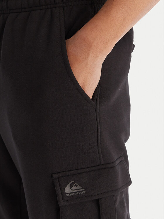 Quiksilver Quiksilver Παντελόνι φόρμας EQYFB03401 Μαύρο Regular Fit