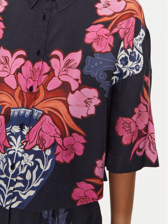 Ted Baker Ted Baker Сорочка 275624 Cиній Loose Fit