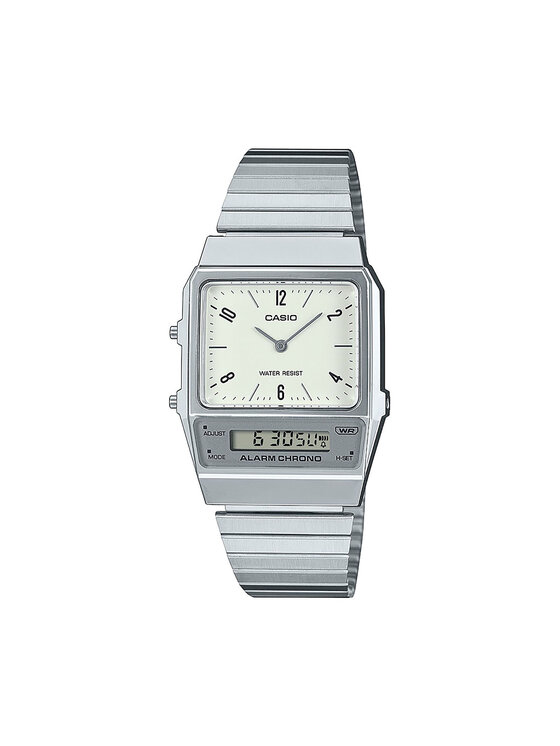 Casio Ceas Vintage Edgy AQ-800E-7A2EF Argintiu