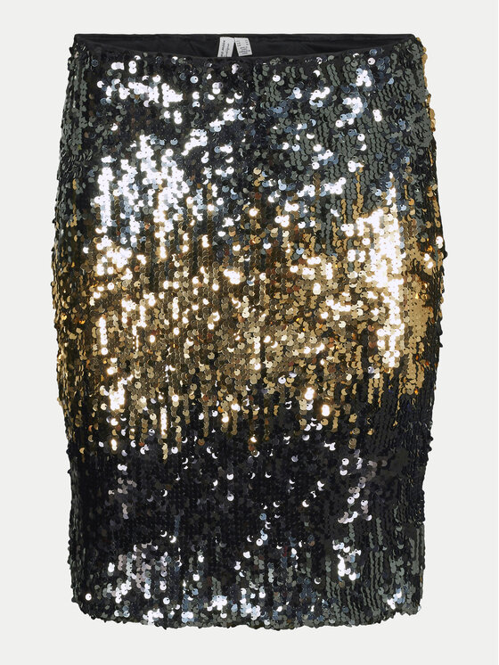 Vero Moda Vero Moda Mini sukně Ria 10317317 Černá Slim Fit