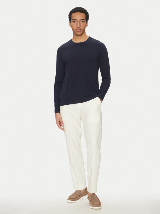 Michael Kors Michael Kors Sweter CB96080FE5 Granatowy Regular Fit