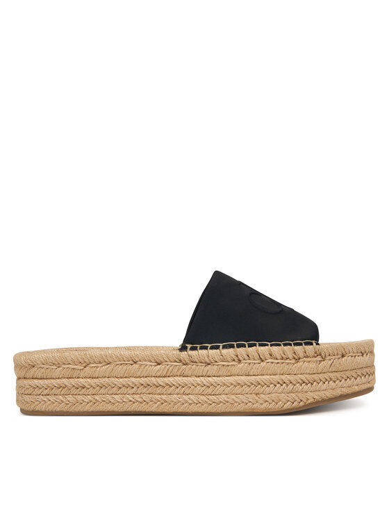Calvin Klein Espadrile Ebeth HW0HW02894 Negru