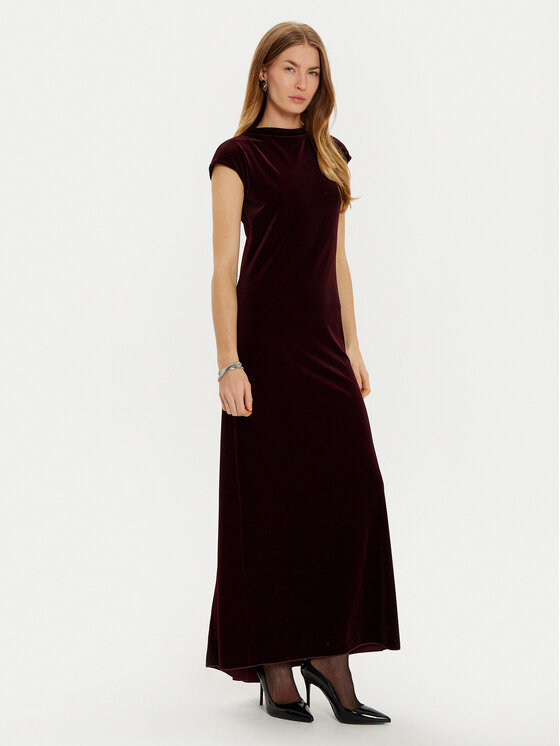MAX&Co. Abito da sera 2426626025200 Bordeaux Regular Fit, taglia : XS