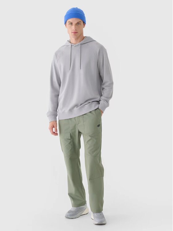 4F 4F Felpa 4FRAW24TSWSM1821-27S Grigio Regular Fit