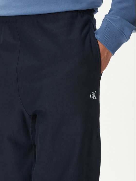 Calvin Klein Jeans Calvin Klein Jeans Spodnie dresowe Premium LV04RC279G Granatowy Regular Fit