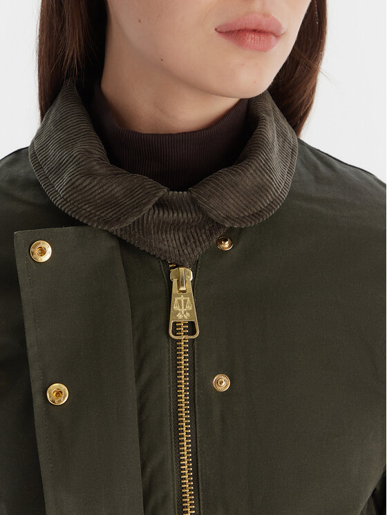 Hunter Hunter Prijelazna jakna Leith HARW0065251 Zelena Oversize