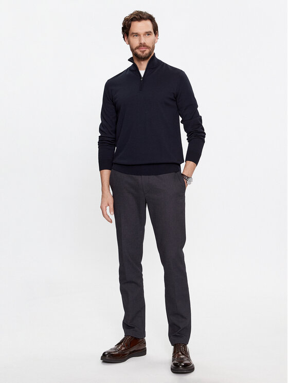 JOOP! JOOP! Πουλόβερ 30032603 Σκούρο μπλε Modern Fit