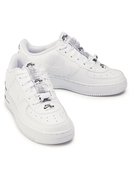 Nike Nike Παπούτσια Air Force 1 Lv8 3 (Gs) CJ4092 100 Λευκό