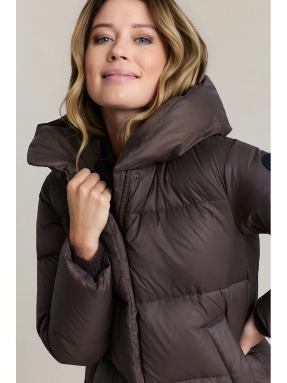 Lancerto Lancerto Kurtka puchowa Amaranta KU135226000004 Brązowy Regular Fit