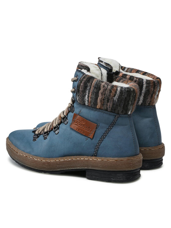 Rieker Rieker Botine Z6743-14 Albastru