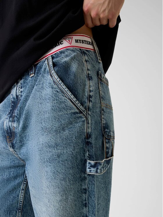 Guess Jeans Guess Jeans Jeansy 182487 Niebieski Regular Fit