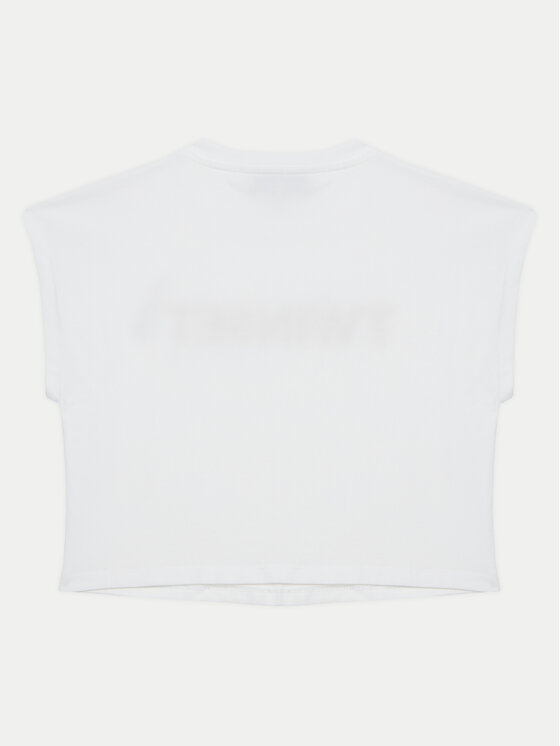 TWINSET TWINSET T-särk 251GJ2537 Valge Regular Fit