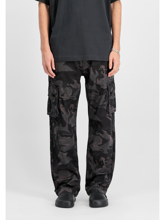 Alpha Industries Alpha Industries Spodnie cargo Jet Camo Pant Kolorowy Straight Leg