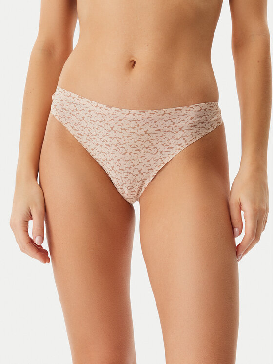 Chantelle Stringové nohavičky Soft Stretch C11D90 Béžová