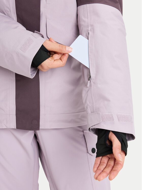 Roxy Roxy Скиорско яке Gore-Tex Stormday ERJTJ03507 Виолетов Tailored Fit