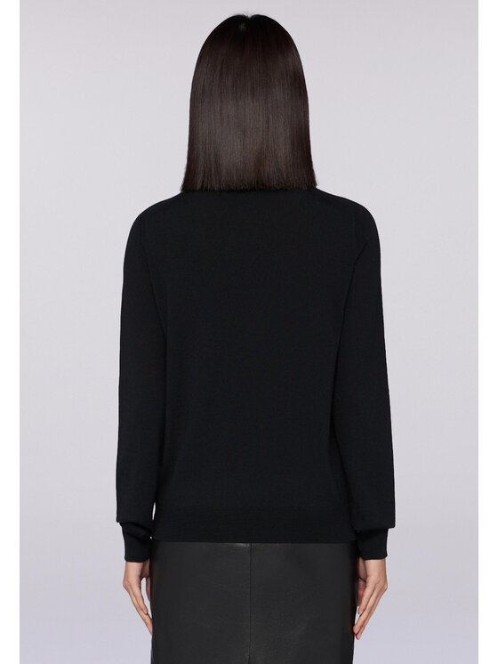 Trussardi Trussardi Cardigan M0116001165N033 Nero Regular Fit