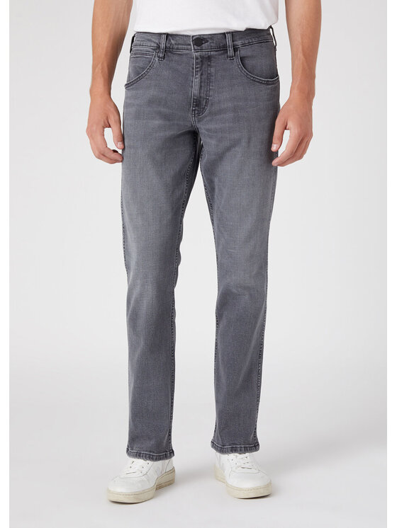 Wrangler Wrangler Jeans GREENSBORO Grigio Straight Fit
