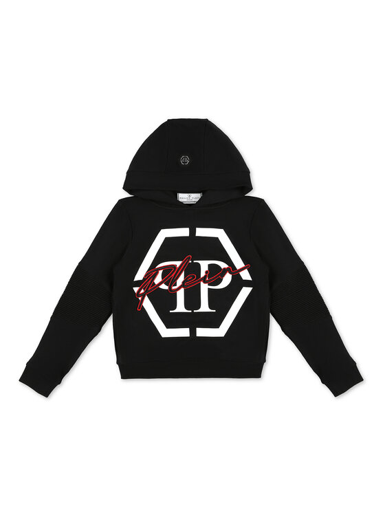 PHILIPP PLEIN PHILIPP PLEIN Bluza 30392 Czarny Regular Fit