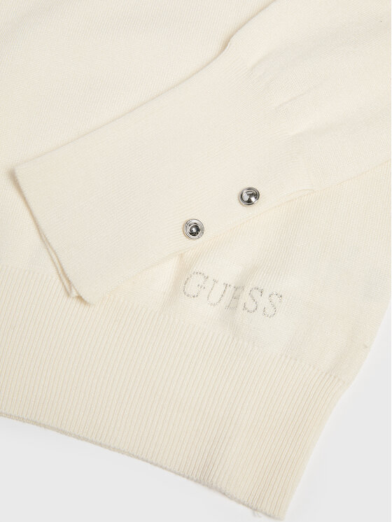Guess Guess Rollkragenpullover Paule W2BR53 Z2V62 Beige Slim Fit