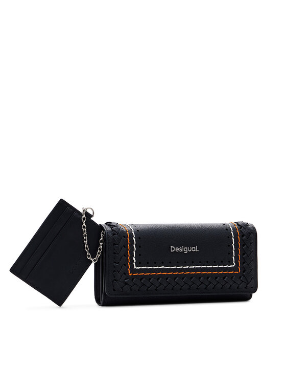 Desigual Desigual Velika ženska denarnica 25SAYP21 Črna