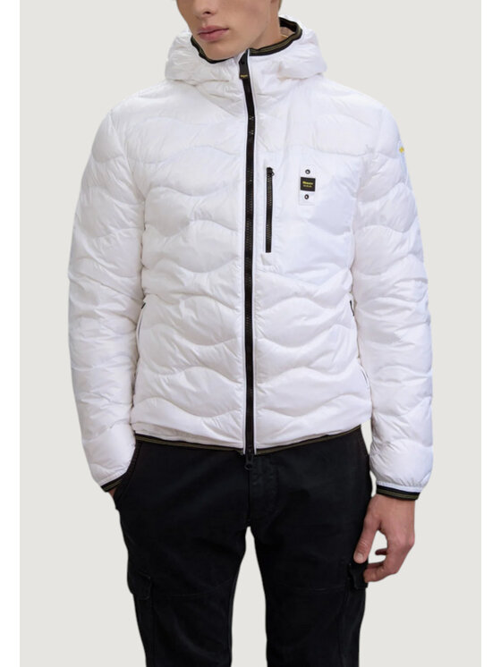 Blauer Blauer Μπουφάν χειμωνιάτικο WAVE Λευκό Casual Fit