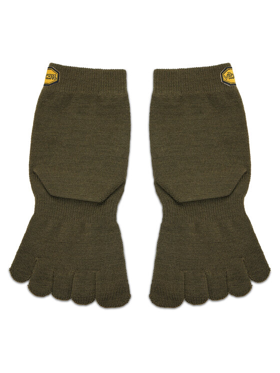 Vibram Fivefingers Vibram Fivefingers Visoke unisex čarape Blend Crew S18C01 Zelena