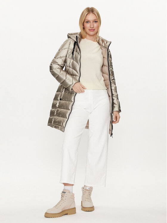 Morgan Morgan Kurtka zimowa 232-GLONDON Złoty Slim Fit