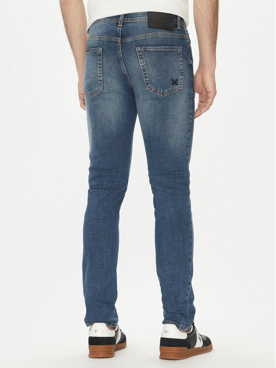 Richmond X Richmond X Traperice UMP25138JE Plava Slim Fit