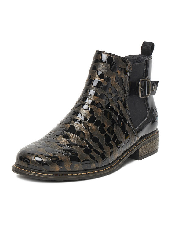 Rieker Rieker Botine CEO-Z4965-90 Negru