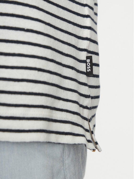 BOSS BOSS T-krekls 50537498 Tumši zils Regular Fit