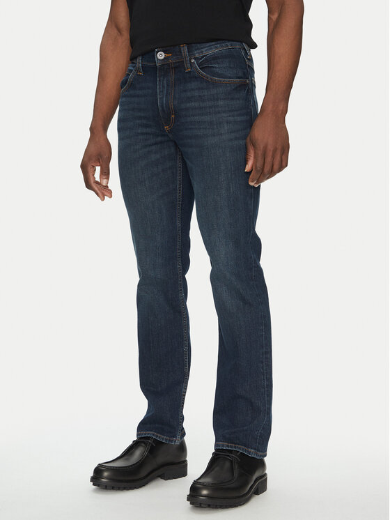 Mustang Mustang Jeans hlače Tramper 1013717 Mornarsko modra Straight Leg