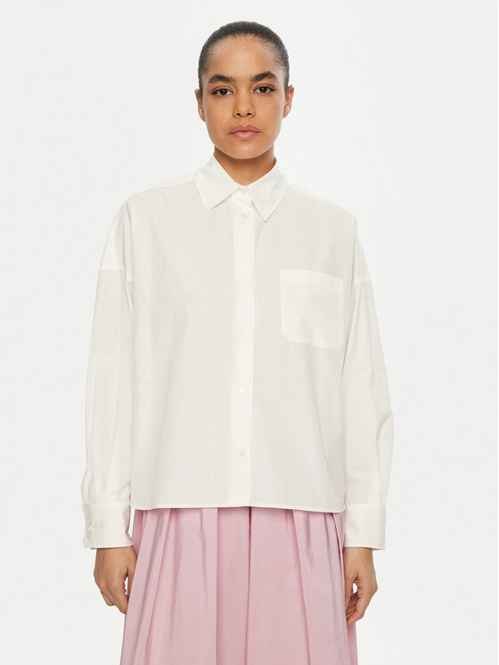 Weekend Max Mara Weekend Max Mara Camicia Aureo 2515111071 Bianco Oversize