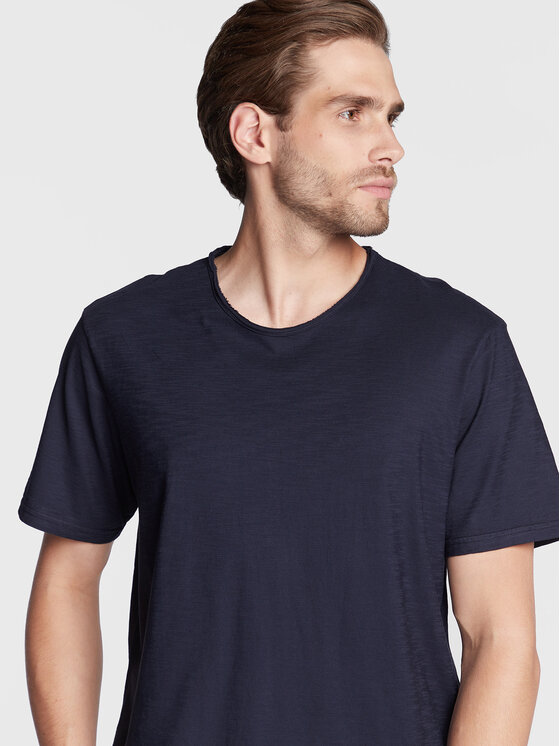 United Colors Of Benetton United Colors Of Benetton Majica 3JE1J19A5 Mornarsko modra Regular Fit