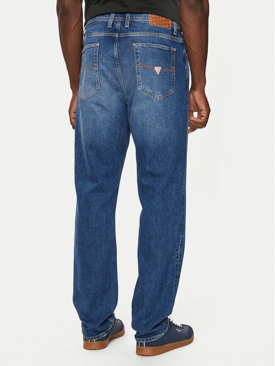 Guess Guess Jeans M4BA66 D4Z84 Blau Relaxed Fit
