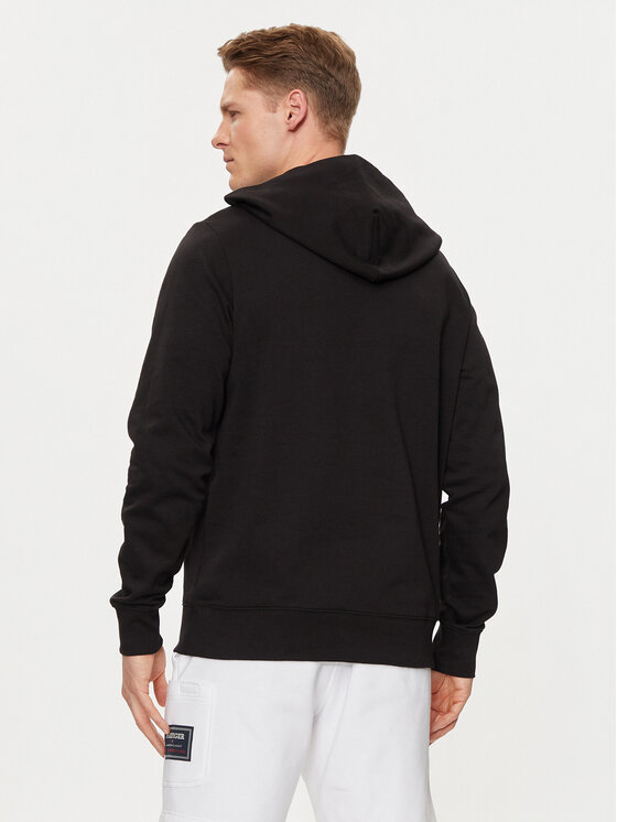 Tommy Hilfiger Tommy Hilfiger Μπλούζα MW0MW34383 Μαύρο Regular Fit
