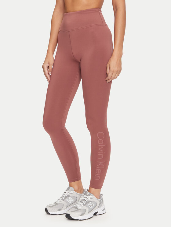 Calvin Klein Performance Legíny 00GWF4L636 Fialová Slim Fit