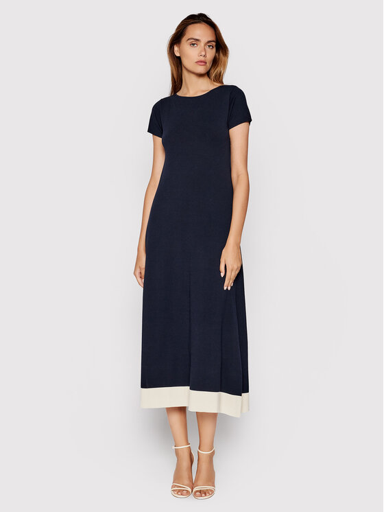 Weekend Max Mara Weekend Max Mara Abito da cocktail Papaile 5320119 Blu scuro Regular Fit