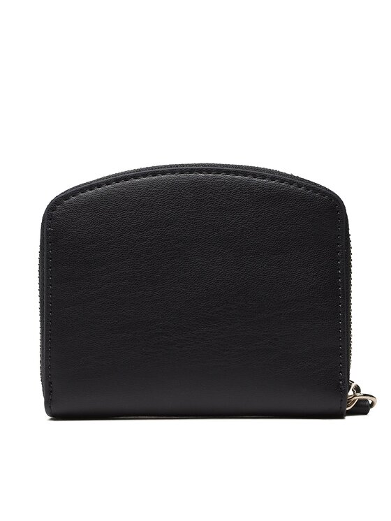 Tommy Hilfiger Tommy Hilfiger Zestaw portfel i brelok Th Chic Med Wallet And Charm Gp AW0AW14008 Granatowy