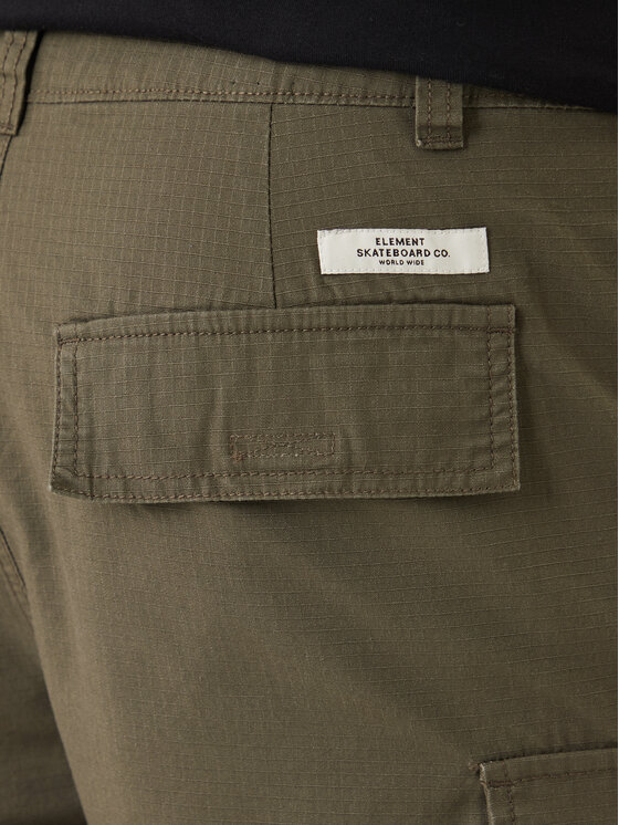 Element Element Šortky z materiálu Legion 21" ELYWS00137 Khaki Relaxed Fit