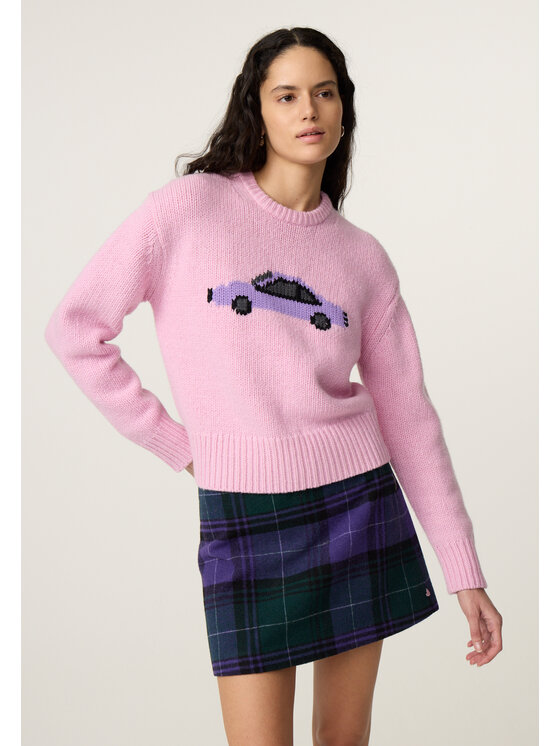 Fabienne Chapot Fabienne Chapot Sweter 6899-1387-174 Różowy Regular Fit