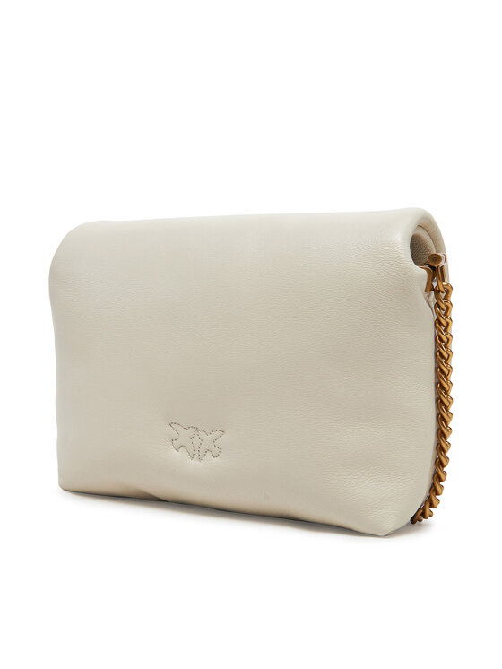 PINKO PINKO Borsetta Love Click Puff Baby 101584 A10F Écru