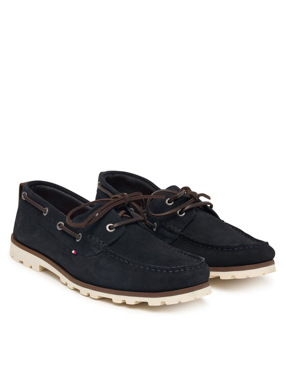 Tommy Hilfiger Tommy Hilfiger Mokaszin Light Sde FM0FM05747 Sötétkék