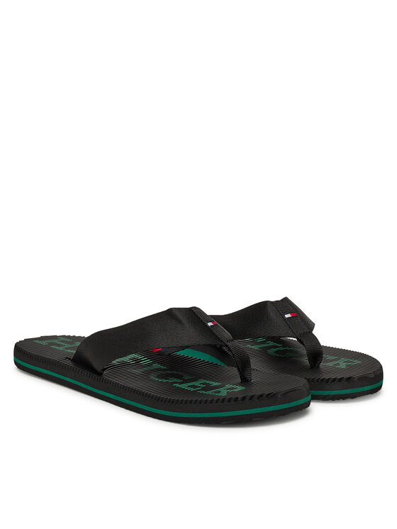 Tommy Hilfiger Tommy Hilfiger Japanke Massage Beach Sandal FM0FM05443 Crna