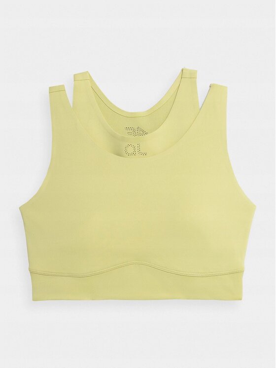 4F 4F Reggiseno sportivo 4FAW22USBAF055-42S Giallo