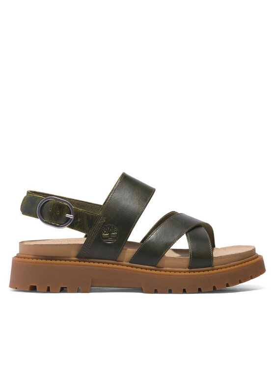 Timberland Sandales Clairemont Way Cross Strap Sandal TB0A2KZ5EEQ1 Haki