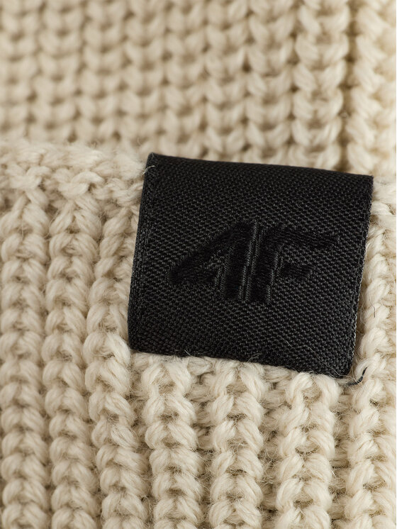 4F 4F Czapka MIDSHOP ACCESSORIES Kremowy