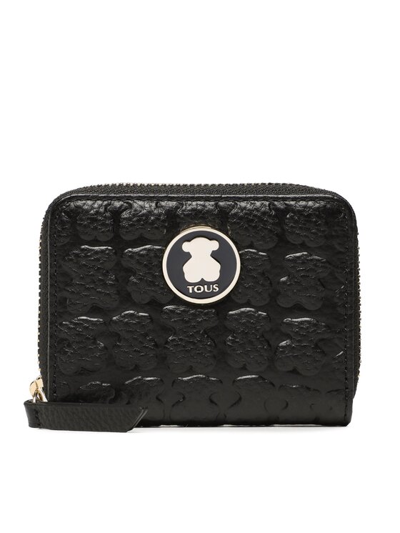 TOUS TOUS Kleine Damen Geldbörse Monedero M. Sherton 2001145151 Schwarz